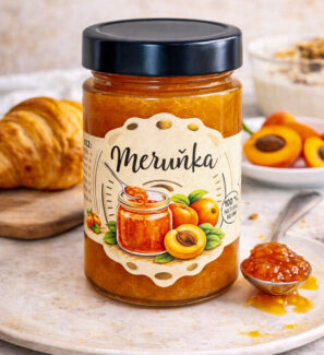 meruňkový džem výběrový - 100% ovoce bez přidaného cukru